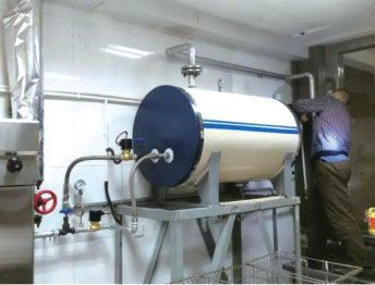 蒸汽開水嬰安裝現(xiàn)場